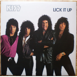 Kiss Lick It Up Vinyl LP USED