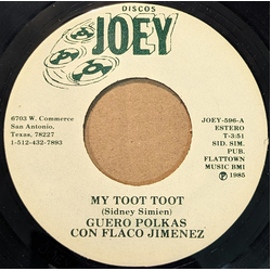 El Guero Polkas / Flaco Jimenez / Los Paisanos My Toot Toot Vinyl 7" USED