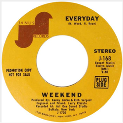 Weekend (12) Everyday Vinyl 7" USED
