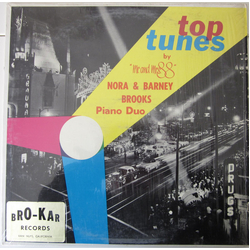 Nora and Barney Brooks Top Tunes By Mr. And Mrs. 88 Vinyl LP USED