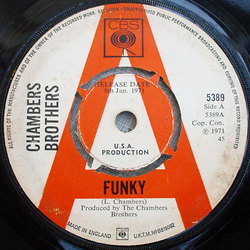 The Chambers Brothers Funky Vinyl 7" USED