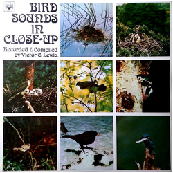 Victor C. Lewis Bird Sounds In Close Up Vinyl LP USED