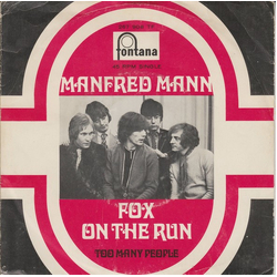 Manfred Mann Fox On The Run Vinyl 7" USED