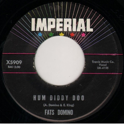 Fats Domino Hum Diddy Doo / Those Eyes Vinyl 7" USED