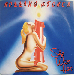 The Rolling Stones She Was Hot Vinyl 7" USED