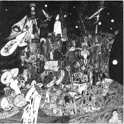 Rudimentary Peni Death Church Vinyl LP USED
