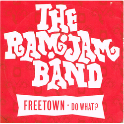 The Ram Jam Band Freetown Vinyl 7" USED