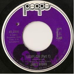 James Brown Escape-ism Vinyl 7" USED