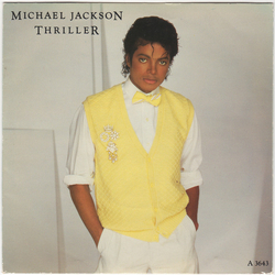 Michael Jackson Thriller Vinyl 7" USED