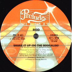 Rod Shake It Up (Do The Boogaloo) Vinyl 12" USED