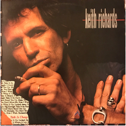 Keith Richards Talk Is Cheap Vinyl LP USED