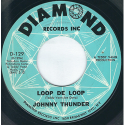 Johnny Thunder Loop De Loop Vinyl 7" USED