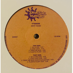 Y'KNOW Why Now Vinyl LP USED