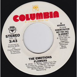 The Emotions Flowers / I Don't Wanna Lose Your Love Vinyl 7" USED