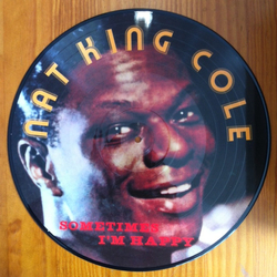 Nat King Cole Sometime's I'm Happy Vinyl LP USED