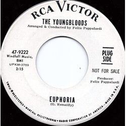 The Youngbloods Euphoria USED VINYL 7INCH 45 RPM SINGLE PROMO