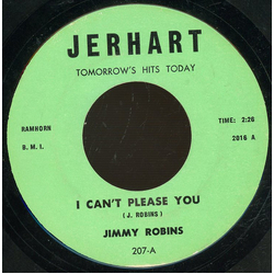 Jimmy Robins I Can't Please You Vinyl 7" USED