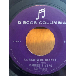 Carmen Rivero La Rajita De Canela Vinyl 7" USED