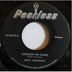Julio Jaramillo Corazon No Llores Vinyl 7" USED