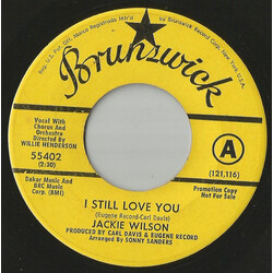 Jackie Wilson I Still Love You USED VINYL 7INCH 45 RPM PROMO
