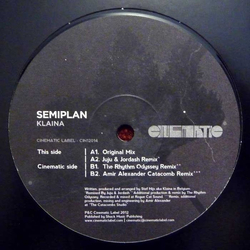 DJ Klaina Semiplan Vinyl 12" USED