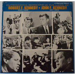 Robert F. Kennedy / John F. Kennedy Outstanding Moments In The Lives Of Vinyl LP USED
