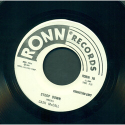 Cash McCall Stoop Down / Stoop Down USED VINYL 7INCH 45 RPM SINGLE PROMO