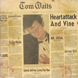 Tom Waits Heartattack And Vine Vinyl LP USED