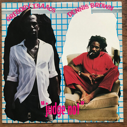 Dennis Brown / Gregory Isaacs Judge Not Vinyl LP USED
