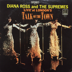 The Supremes 'Live' At London's Talk Of The Town Vinyl LP USED