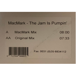 MacMark The Jam Is Pumpin' Vinyl 12" USED