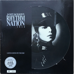 Janet Jackson Rhythm Nation 1814 Vinyl LP USED
