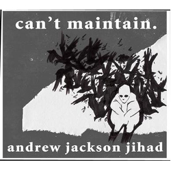 Andrew Jackson Jihad Can't Maintain. Vinyl LP USED
