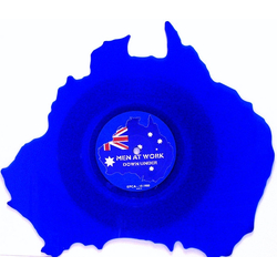 Men At Work Down Under Vinyl 7" USED