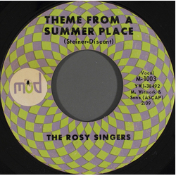 Die Rosy Singers Theme From A Summer Place Vinyl 7" USED