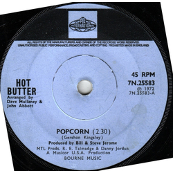 Hot Butter Popcorn Vinyl 7" USED