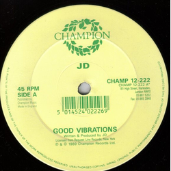 J.D. (4) Good Vibrations Vinyl 12" USED