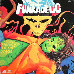 Funkadelic Let's Take It To The Stage Vinyl LP USED