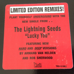Lightning Seeds Lucky You Vinyl 12" USED