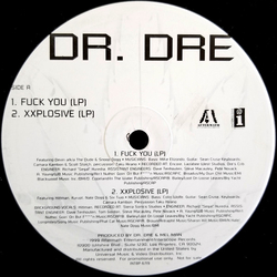 Dr. Dre Fuck You / Xxplosive Vinyl 12" USED