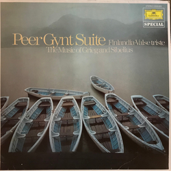 Edvard Grieg / Jean Sibelius Peer Gynt Suite - Finlandia - Valse Triste Vinyl LP USED
