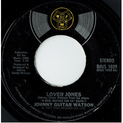 Johnny Guitar Watson Lover Jones / Tarzan USED VINYL 7INCH 45 RPM SINGLE STYRENE