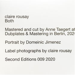 claire rousay Both Vinyl LP USED