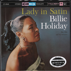 Billie Holiday / Ray Ellis And His Orchestra Lady In Satin Vinyl LP USED