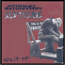 Solid Decline / Strong Intention Split EP USED VINYL 7INCH 45 RPM EP