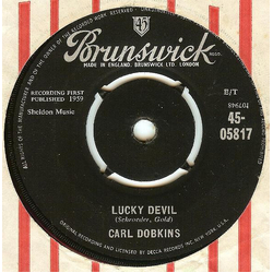 Carl Dobkins Jr. Lucky Devil Vinyl 7" USED
