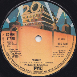 Edwin Starr Contact Vinyl 7" USED