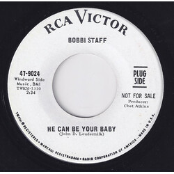 Bobbi Staff He Can Be Your Baby USED VINYL 7INCH 45 RPM PROMO