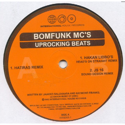 Bomfunk MC's Uprocking Beats Vinyl 12" USED