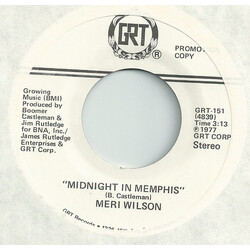 Meri Wilson Midnight In Memphis USED VINYL 7INCH 45 RPM PROMO STEREO